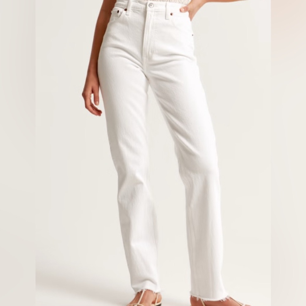 Abercrombie 90s straight ultra high rise jeans SEE DESCRIPTION